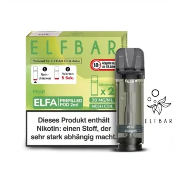 Elf Bar Elfa Pear 2x 600 Züge