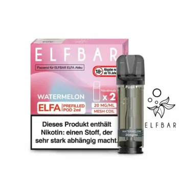 Elf Bar Elfa Watermelon Pods 2x 600 Züge