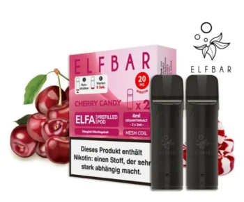 Elf Bar Elfa Cherry Candy Pods 2x 600 Züge