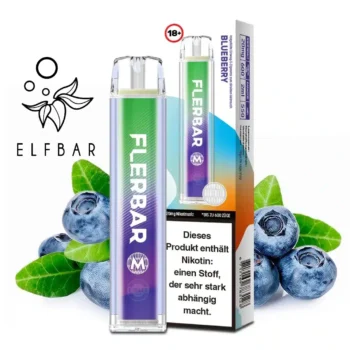 Flerbar 600 Züge Blaubeere Blueberry